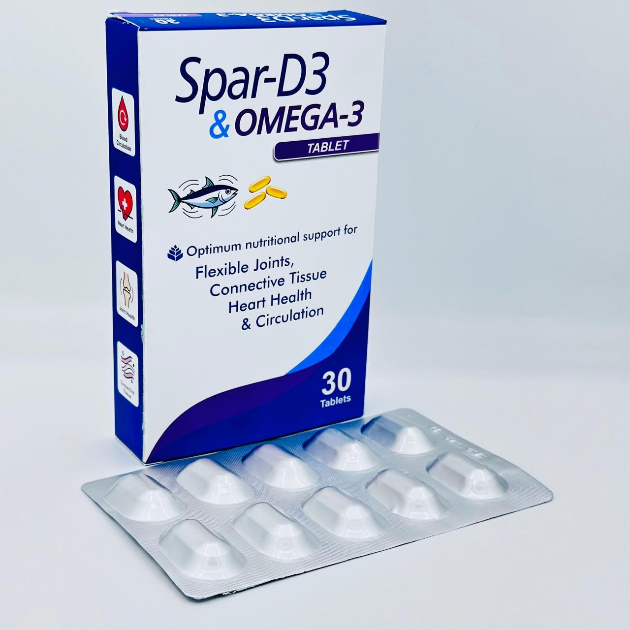 Spar-D3 & Omega-3 TAB Blister